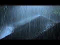 Sleep Hypnosis within 10 Minutes to Sleep Instantly with Heavy Rain & Thunder on a Tin Roof at Night
