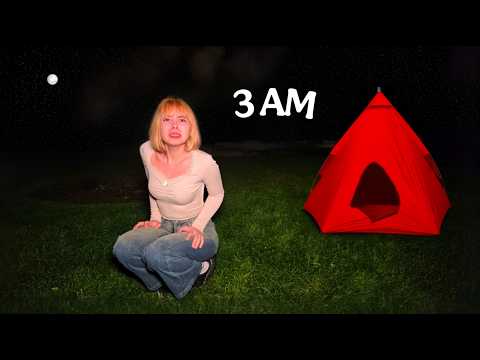 Me escapo al BOSQUE a las 3AM ⛺️