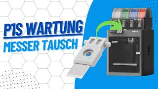 Bambu Lab P1S: Filament-Cutter wechseln