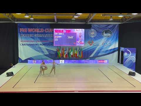 Open Aerobic Gymnastics Cantahede 2022  AG2 Trio GRB CRAVEN Ellie, FARMERY Leila, SALMON Daisy