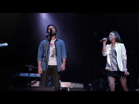 Sara Bareilles with Ben Abraham - 'I'm On Fire' LIVE at Rod Laver Arena Melbourne 05.05.11