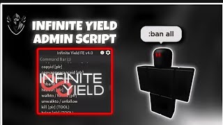 Infinite Yield Commands✅ #Delta #Roblox 18 commands