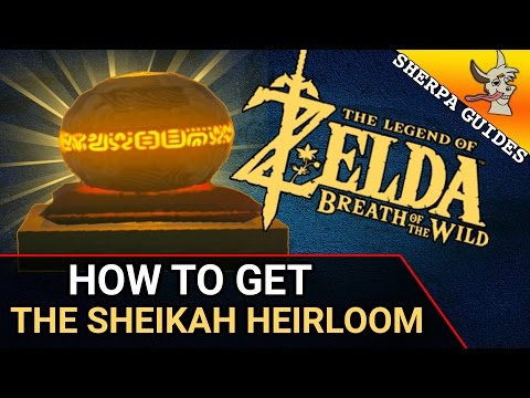 How to Get the Sheikah Heirloom | Zelda Breath of the Wild | Stolen Heirloom Shrine Quest