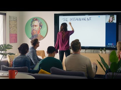 Microsoft Whiteboard-video