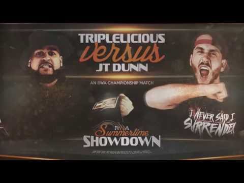 RWA Summertime Showdown 2016 - JT Dunn vs Triplelicious vs Judge Chambers - Hype Championship