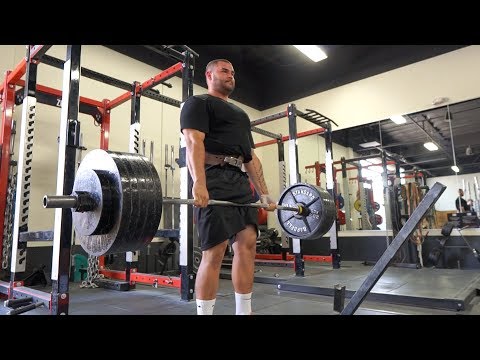 Big Body F. and S. - Football To Powerlifting Episode 1  Deadlift and Bench Press