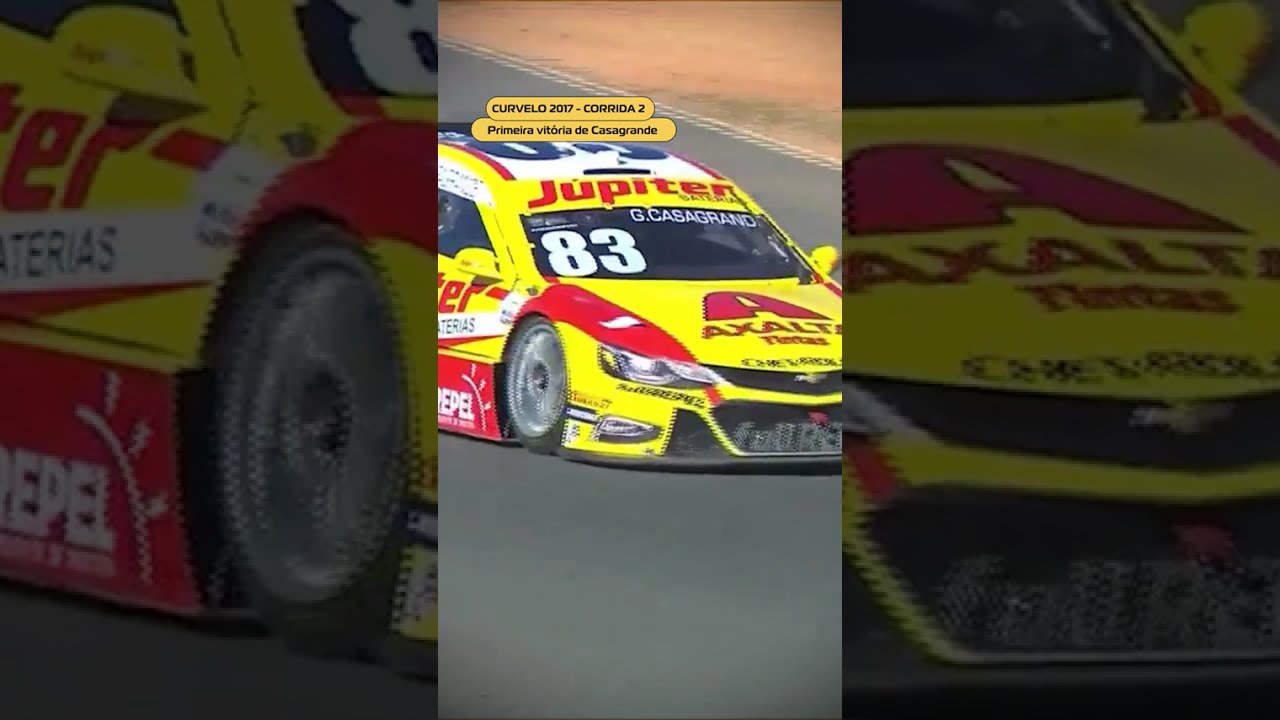 Em 2017, Gabriel Casagrande ainda buscava sua primeira vitória na Stock Car. Ela veio em Curvelo. 🏆