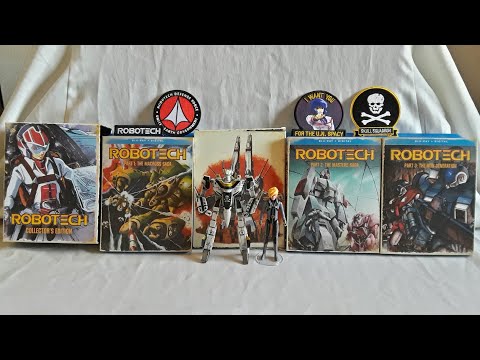 Unboxing Robotech Complete Series Blu-ray