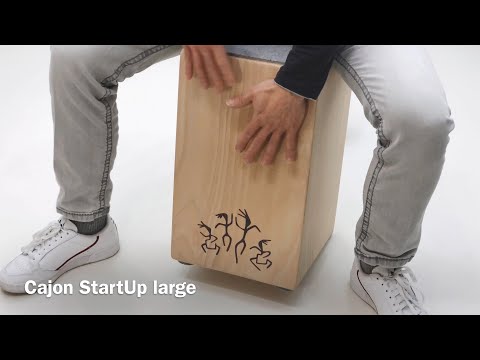 Cajon Direkt Percussion: Cajon StartUp large / Sound Demo