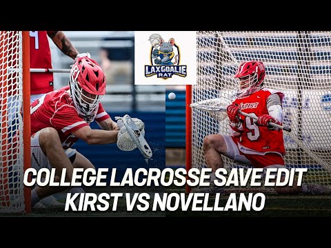 Colin Kirst (Rutgers) vs. Anthony Novellano (Marist) - College Lacrosse Save Edit - 2/9/2022