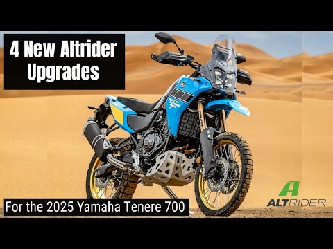 4 New Products For The 2025 Yamaha Tenere 700: