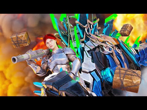 Raiding The Centre Spider cave ! #arksurvivalevolved #pvp #pvp