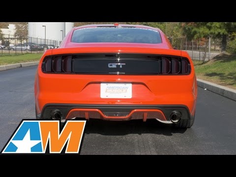 2015-2017 Mustang GT Corsa Exhaust Sound Clip Touring 3\" Axle-Back Review & Install