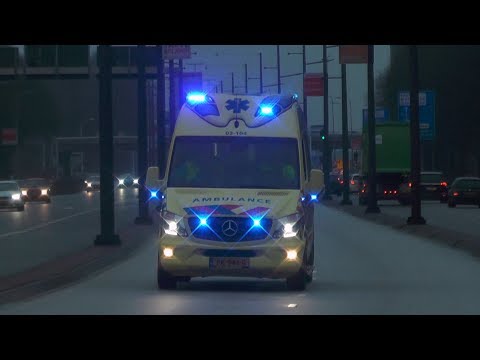 [23.12.2017] A1,[ Motor-] Ambulances met spoed in Groningen