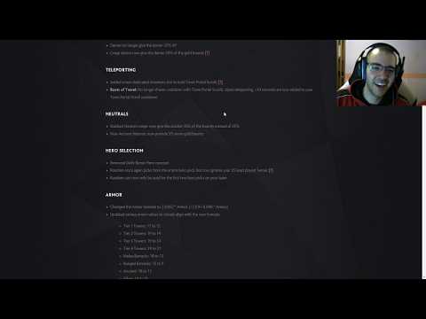 Dota 2 7.20 Guy with Accent Patch Notes Slow Walkthrough