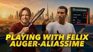 Here's How it Feels to Play With World #5 Felix Auger Aliassime