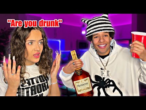 Coming Home DRUNK Prank on Prymrr!! *GONE WRONG*