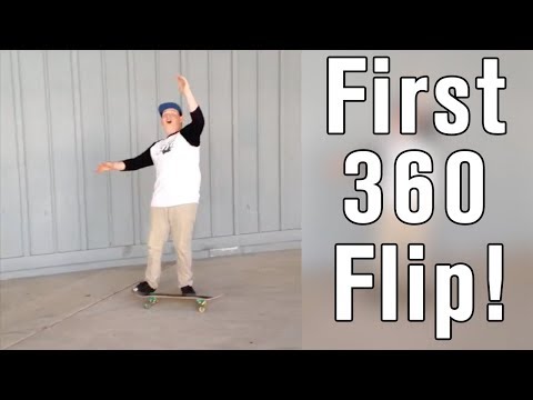 People Land Tre Flip for The FIRST TIME! (360 KickFlip) Video