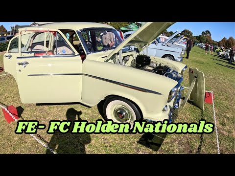FE-FC Holden Nationals In Perth WA Features RARE Panel Van