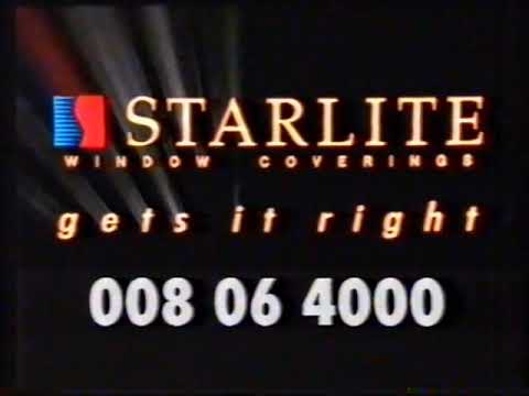 Starlight Window Coverings - 1993 Australian TV Commercial