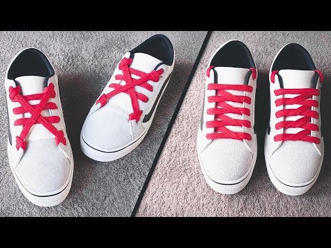 10 cool shoe lace styles