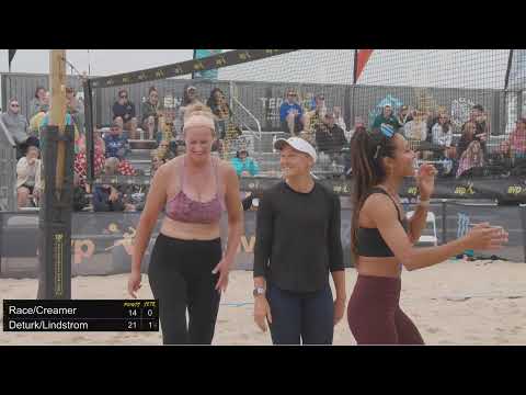 AVP Muskegon 2022 | Dickens/Kliefoth vs. Race/Creamer | Stadium Court | Tour Series