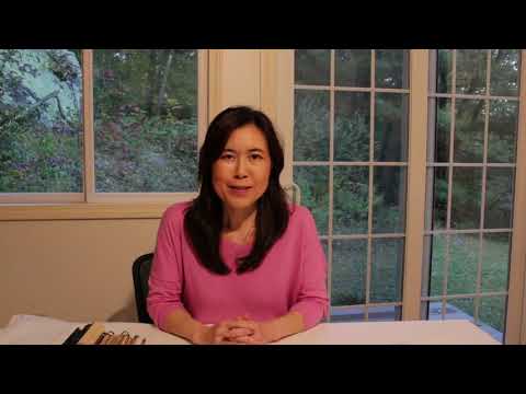 Sumi Ink Painting by Hannah Jung: "Four Gentlemen": Session 1