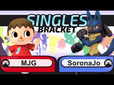 417 [06] - MJG (Villager / TLink) vs SoronaJo (Lucario) - Smash 4 Bracket