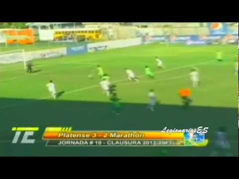 Gol de Lester Blanco - Platense 3-2 Marathon -  Liga Mayor de Honduras