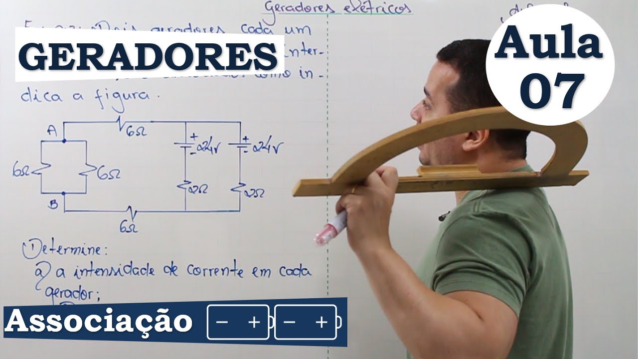 GERADORES | AULA 07 | ASSOCIAÇÃO DE GERADORES