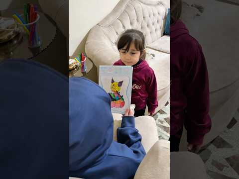 رسمت رسمة لبابا معقول يحبها:😱