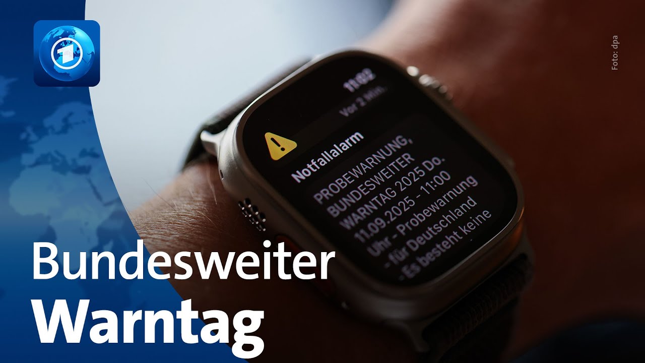 Sirenen- und Handylärm am Warntag