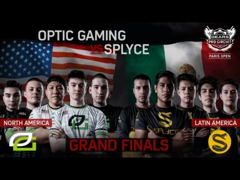 Grand Final Gears of war 4 Paris Splyce vs Optic Gaming MAP 1