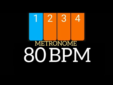 80 BPM - Metronome Visual Click
