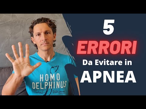 5 ERRORI da evitare in APNEA [#APNEA #FREEDIVING #PESCASUB]