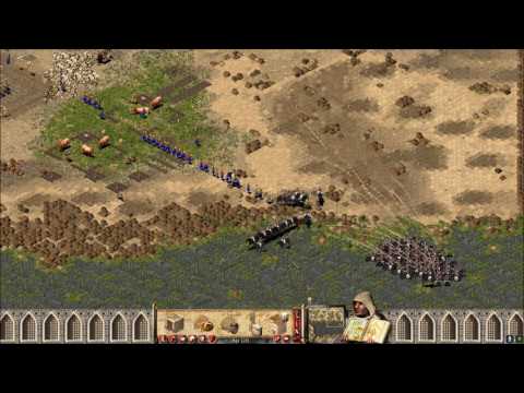 Stronghold Crusader Warchest Walkthrough - Crusader Trail - 73 - Circle of Enemies