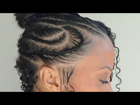 Natural Style Tutorial ~ Stylish Flat Twists  #viral #viralvideo #fyp #mari_myondra