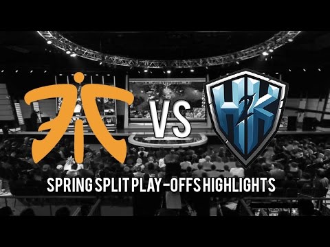 2017 EULCS Spring Split Play-offs H2K vs. Fnatic (Highlights)
