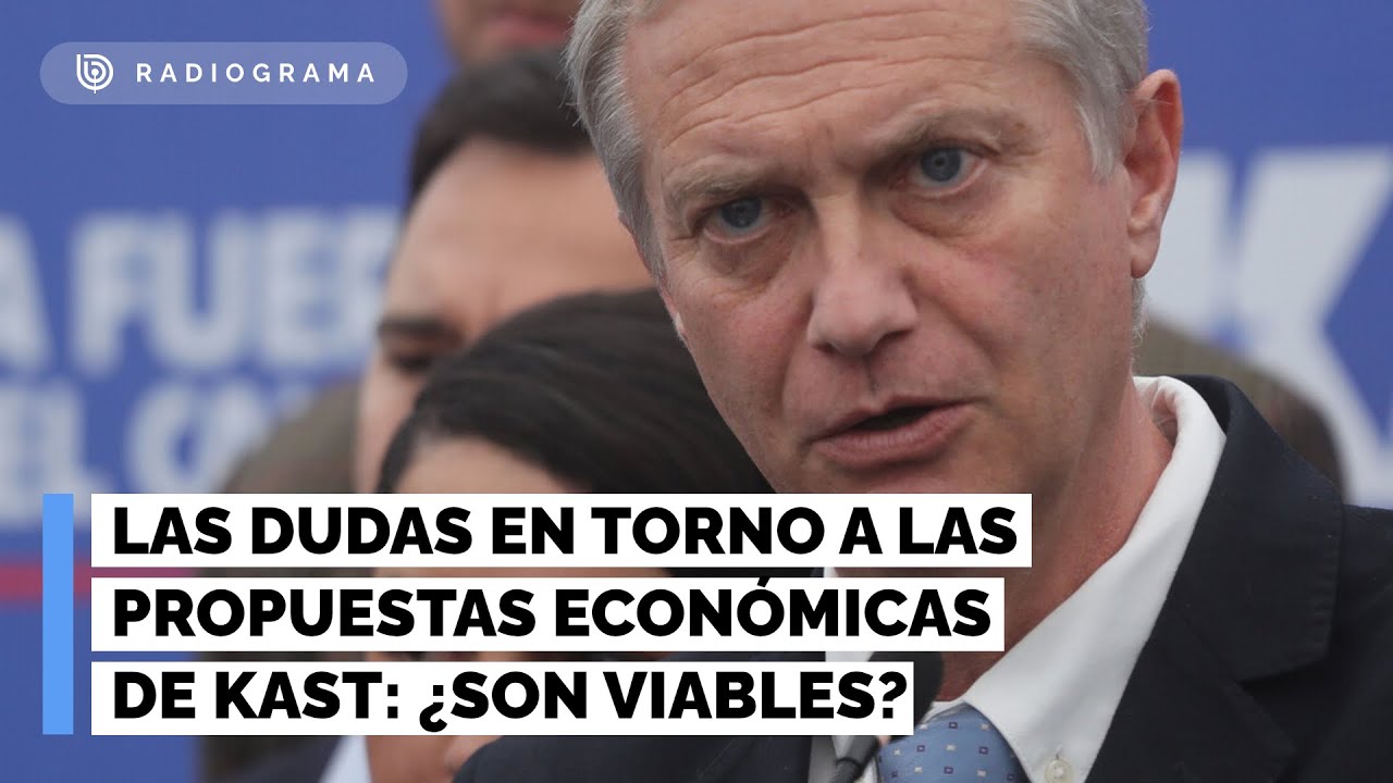 Analysis | Doubts surrounding José Antonio Kast's economic proposals: Are they viable?