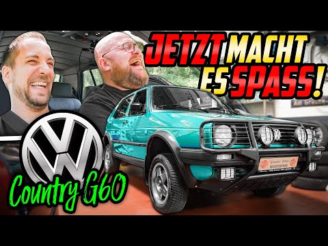 Hat sich der UMBAU GELOHNT? - VW Golf 2 Country G60 - NEUE Bremsen & Probefahrt!