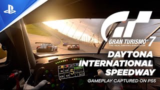 Gran Turismo 7 - Révélation du circuit Daytona International Speedway - 4K | PS4, PS5