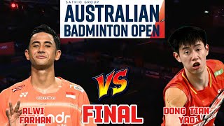 Download lagu Juara 🔥 Alwi Farhan VS Dong Tian Yao | Duel Babak Final Australian Open 2026 mp3 Download lagu Juara 🔥 Alwi Farhan VS Dong Tian Yao | Duel Babak Final Australian Open 2026 mp3