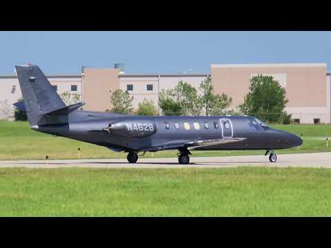 1989 Cessna 560 Citation V | Taxi & Takeoff | New Century AirCenter (JCI/KIXD) | N462B