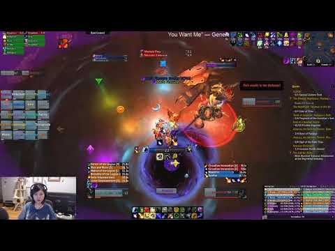 Pixel Frenzy vs Mythic Varimathras Kill Video - Balance Druid POV