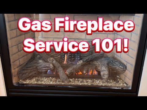Gas Fireplace Service And Maintenance!