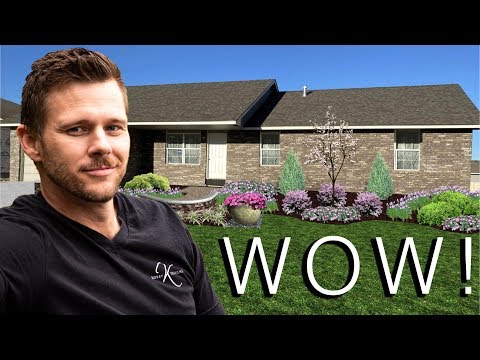 WOW! 3 Landscape Designs for BEAUTIFUL HOME 🏡// Bobby K Designs