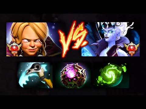 GRANDMASTER BATTLE - INVOKER vs QOP | EPIC REFRESHER COMBO