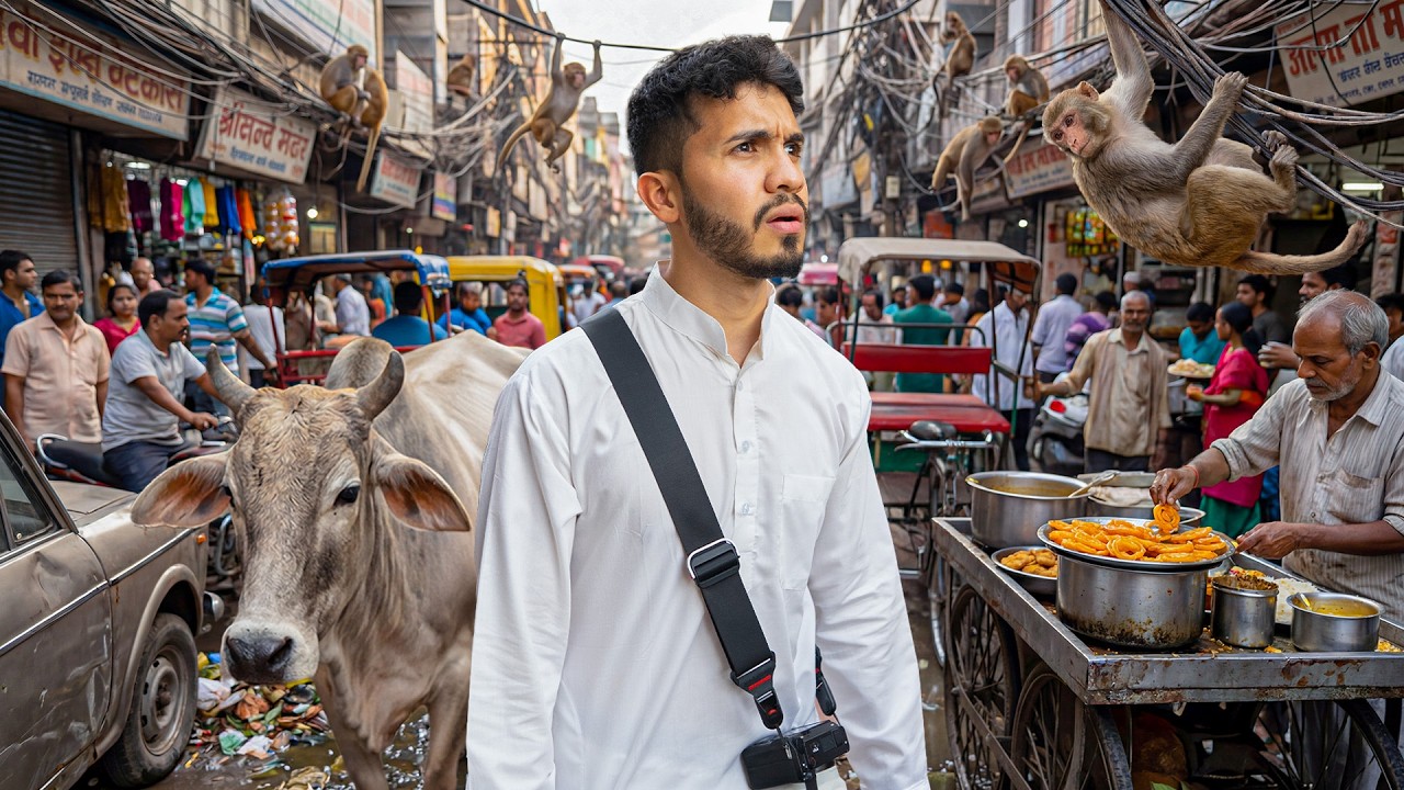 Llegué al PAÍS más CAÓTICO del MUNDO: INDIA 🇮🇳