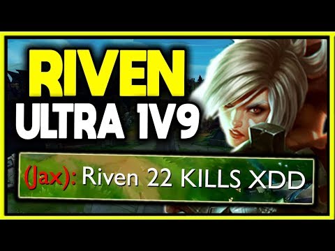 HOW TO WIN TOPLANE WITH 350CS+ - ULTRA RIVEN 1V9 RIVEN GAMEPLAY GUIDE League of Legends