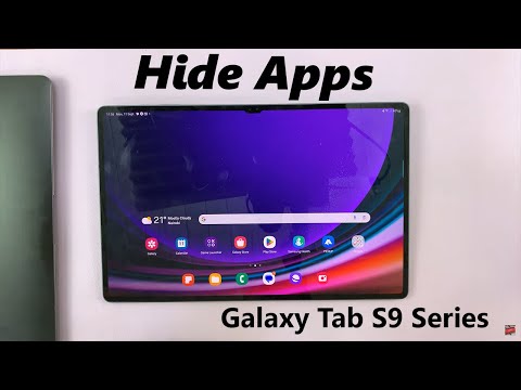How To Hide Apps On Samsung Galaxy Tab S9 / S9 Ultra